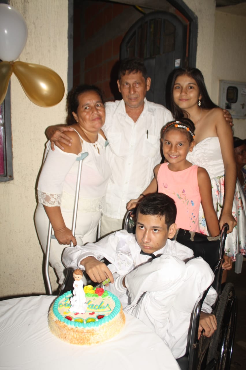 Milena Yusunguaira Santos,Tamid Bahamón, Edwin Andrés, Kelly Lizeth, Jessica Taliana Bahamón Yusunguaira.